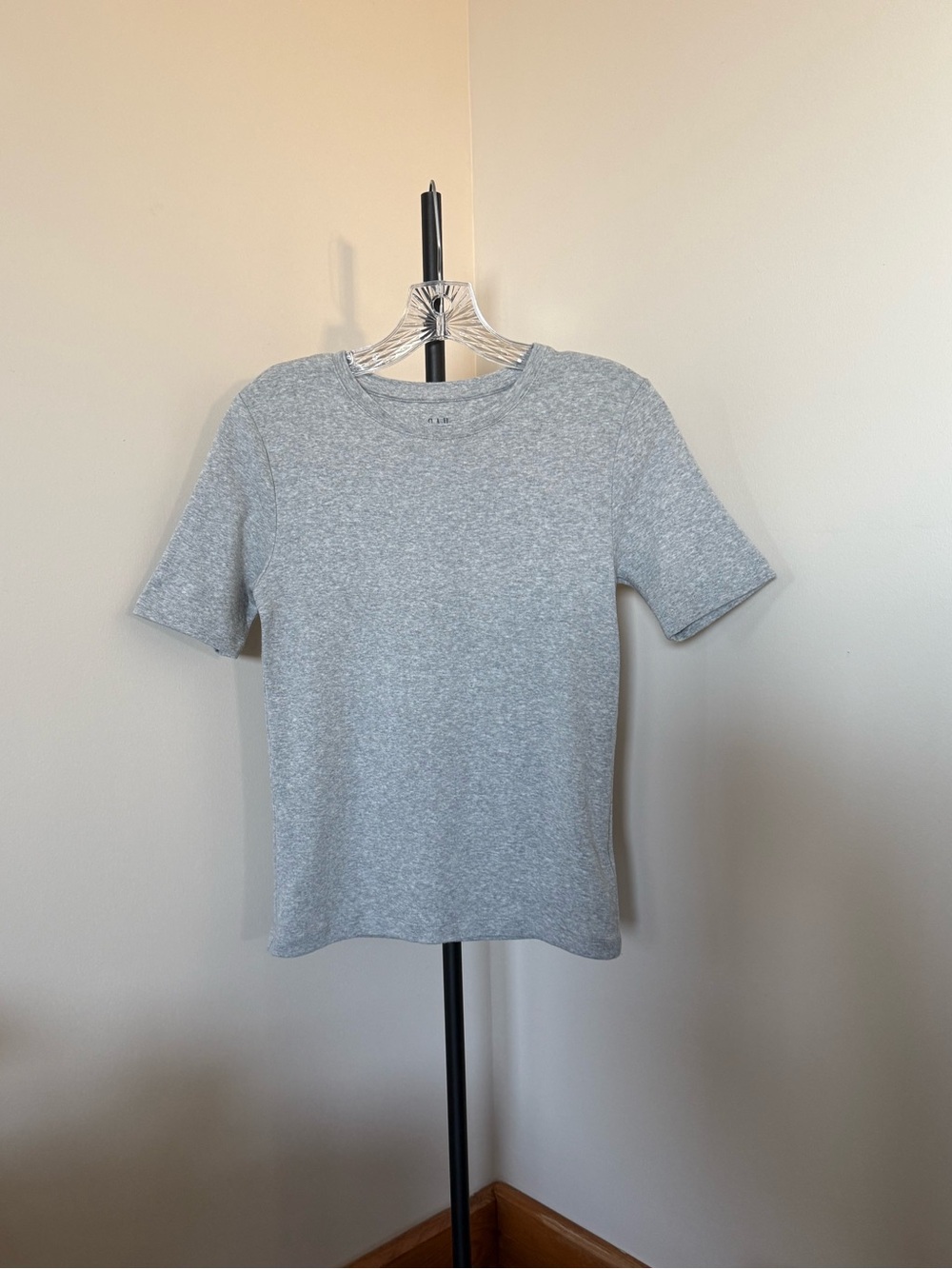 GAP 1/2 Sleeve Modern Tee Heather Grey S